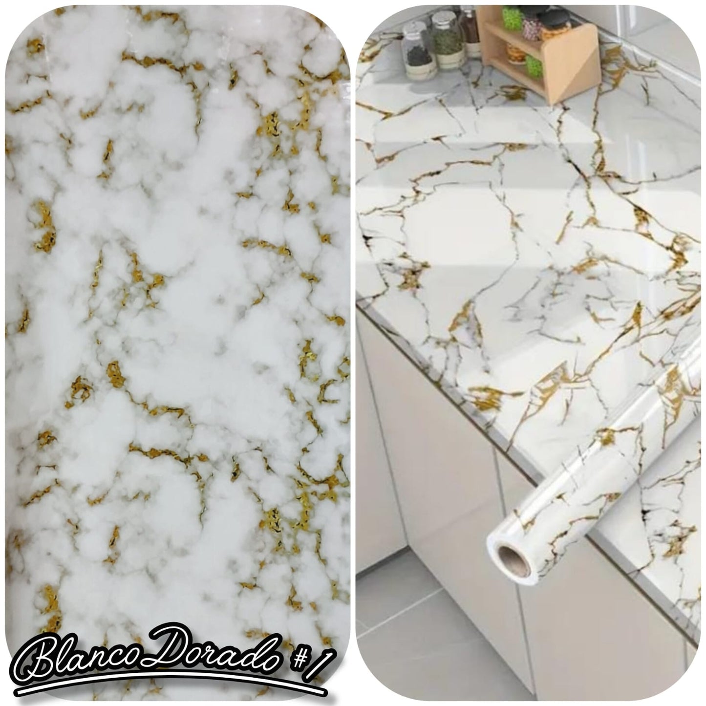Papel Mármol adhesivo - 50%OFF