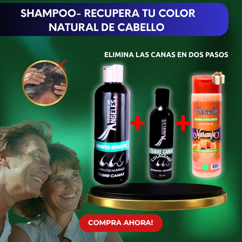 SHAMPOO CUBRE CANAS SECRETO DE ANGELES™-50% selec