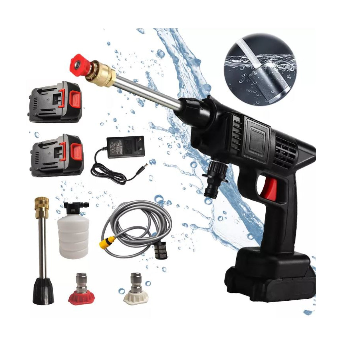 Hidrolavadora Alta Presión Inalámbrica